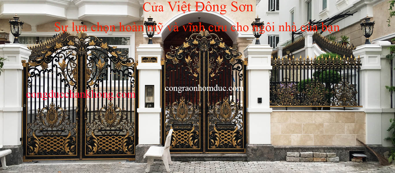 cong nhom duc | cong nhom duc chan khong | cong biet thu | Viet Dong Son